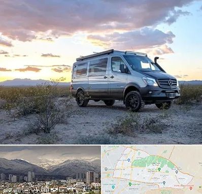 اجاره ماشین ون در منطقه 4 تهران 