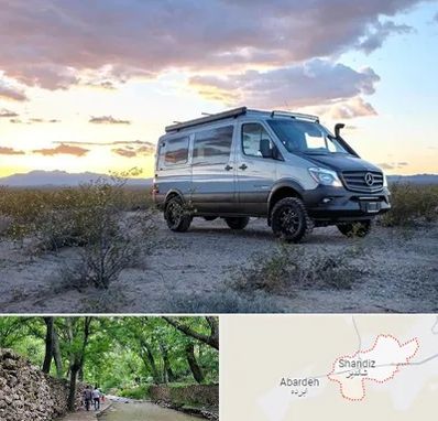 اجاره ماشین ون در شاندیز مشهد