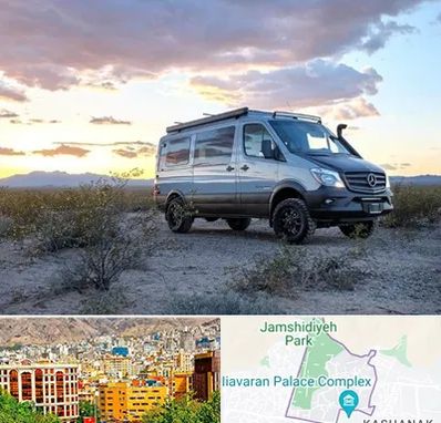 اجاره ماشین ون در نیاوران 