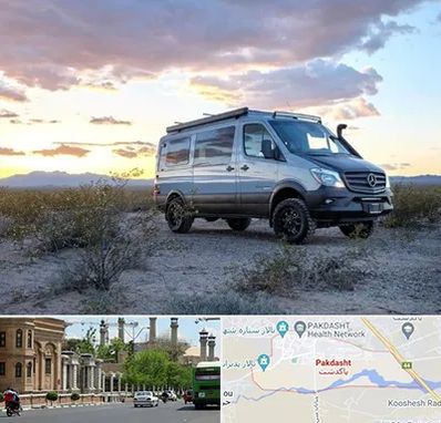 اجاره ماشین ون در پاکدشت
