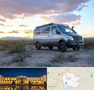 اجاره ماشین ون در برازجان