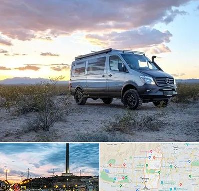 اجاره ماشین ون در منطقه 2 تهران 