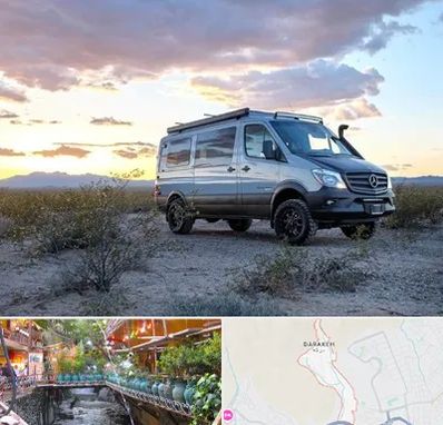 اجاره ماشین ون در درکه