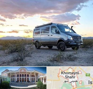 اجاره ماشین ون در خمینی شهر