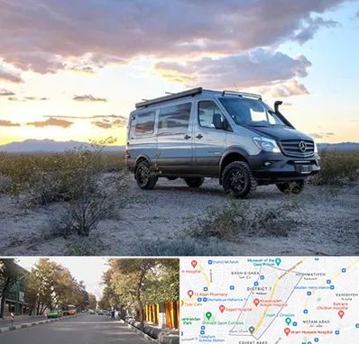 اجاره ماشین ون در شریعتی 