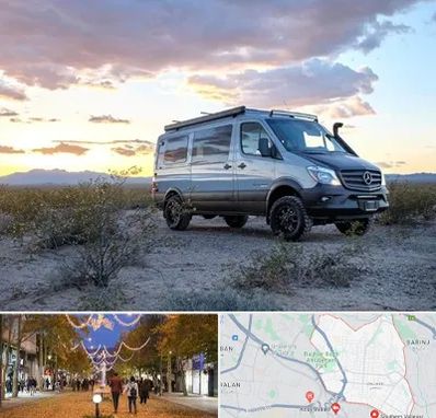 اجاره ماشین ون در ولیعصر ارومیه