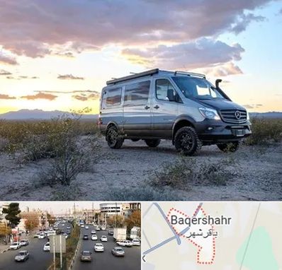 اجاره ماشین ون در باقرشهر