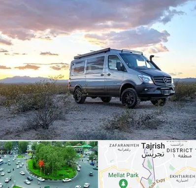اجاره ماشین ون در تجریش 