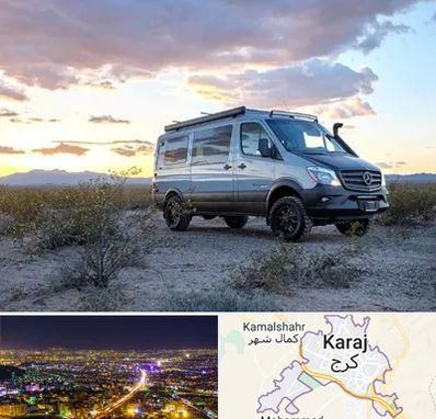 اجاره ماشین ون در کرج