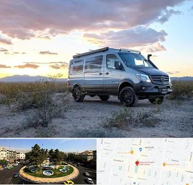 اجاره ماشین ون در هفت حوض 