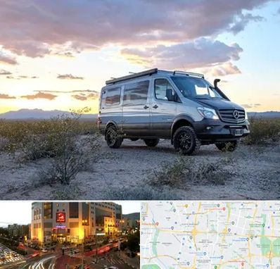 اجاره ماشین ون در جنت آباد تهران 