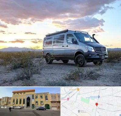 اجاره ماشین ون در زنبیل آباد قم