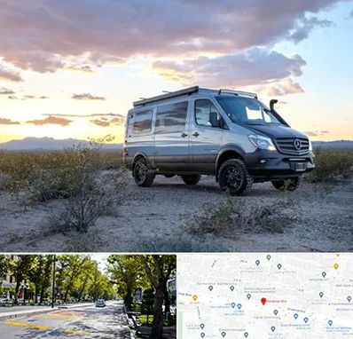 اجاره ماشین ون در میرداماد 