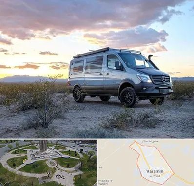 اجاره ماشین ون در ورامین