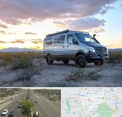 اجاره ماشین ون در منطقه 17 تهران 