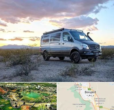 اجاره ماشین ون در بروجرد