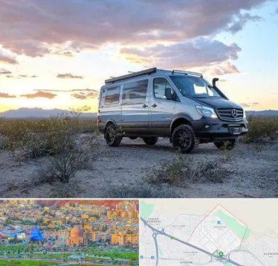 اجاره ماشین ون در رشدیه تبریز