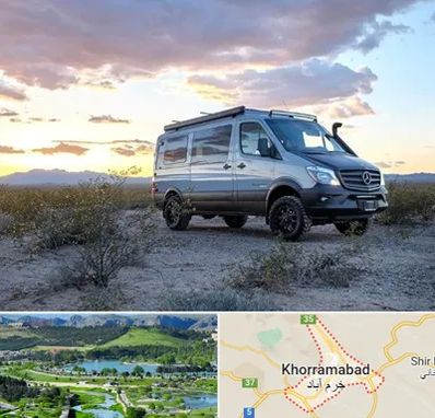 اجاره ماشین ون در خرم آباد