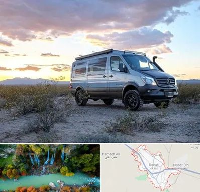 اجاره ماشین ون در دورود