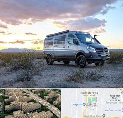 اجاره ماشین ون در اکباتان 