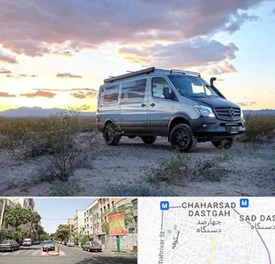 اجاره ماشین ون در چهارصد دستگاه 