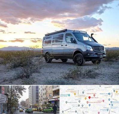 اجاره ماشین ون در فاطمی 