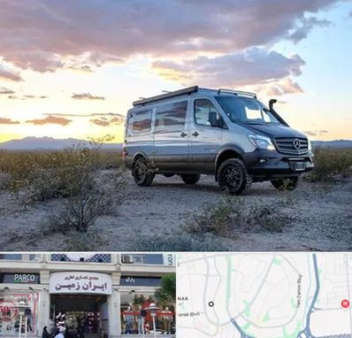 اجاره ماشین ون در ایران زمین