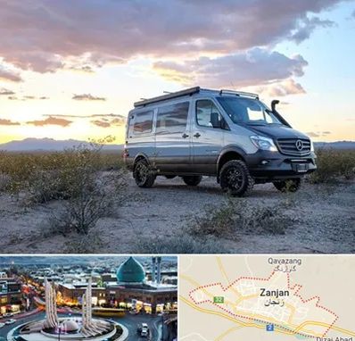 اجاره ماشین ون در زنجان