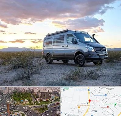 اجاره ماشین ون در سبلان 