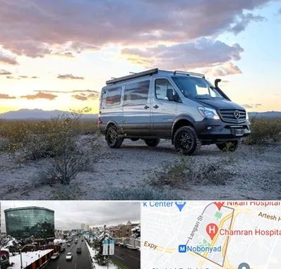 اجاره ماشین ون در اقدسیه 