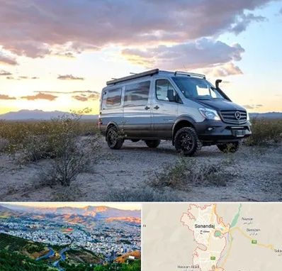 اجاره ماشین ون در سنندج