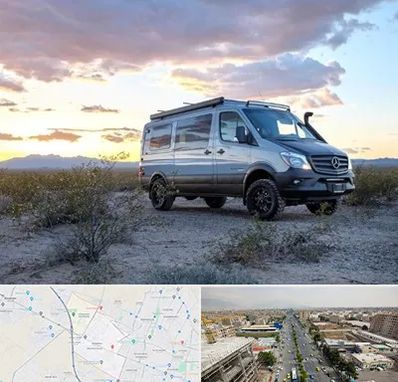 اجاره ماشین ون در حصارک کرج