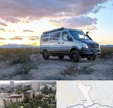 اجاره ماشین ون در اوین