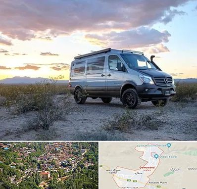 اجاره ماشین ون در دماوند