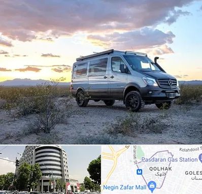 اجاره ماشین ون در قلهک 