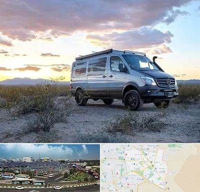 اجاره ماشین ون در منطقه 15 تهران 