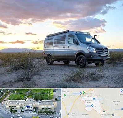 اجاره ماشین ون در نسیم شهر