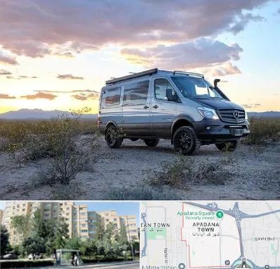 اجاره ماشین ون در آپادانا
