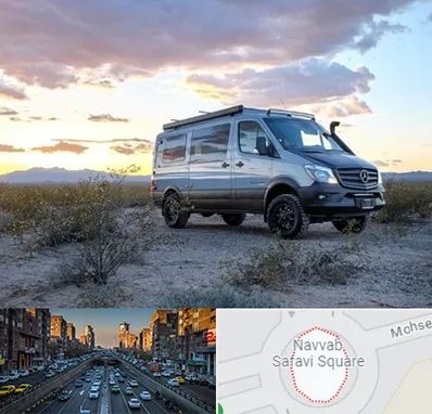 اجاره ماشین ون در نواب 