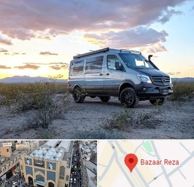 اجاره ماشین ون در بازار رضا مشهد