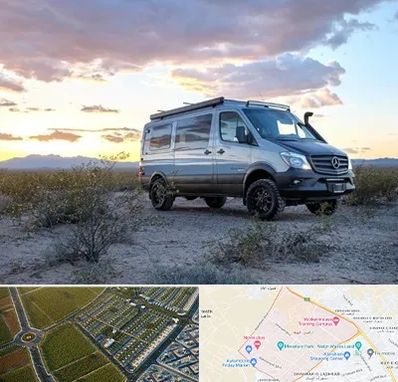 اجاره ماشین ون در الهیه مشهد