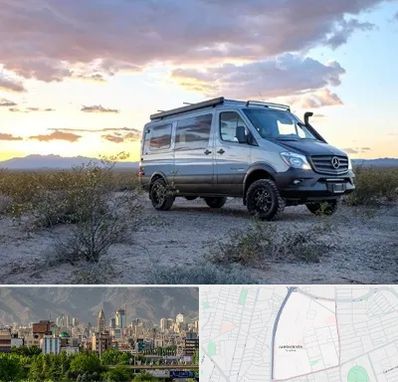 اجاره ماشین ون در جمشیدیه