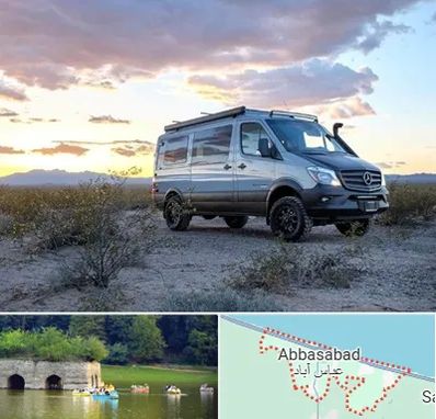 اجاره ماشین ون در عباس آباد