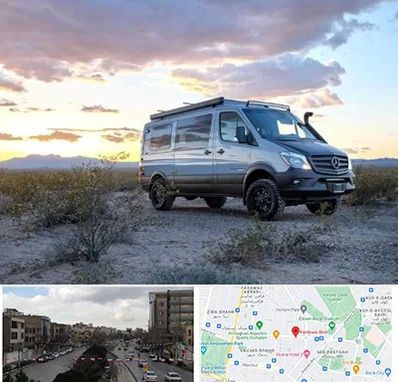 اجاره ماشین ون در بلوار فردوسی مشهد 