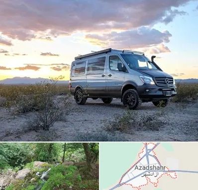 اجاره ماشین ون در آزادشهر