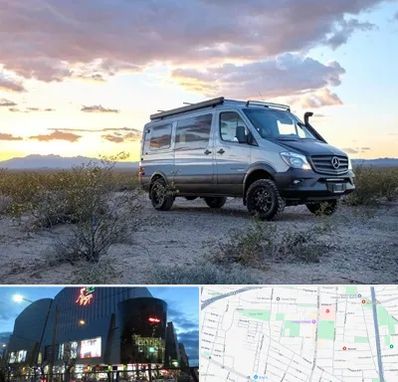 اجاره ماشین ون در بلوار اباذر