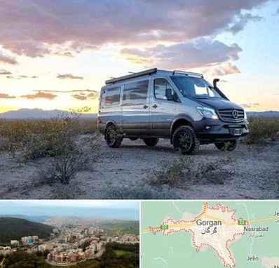 اجاره ماشین ون در گرگان