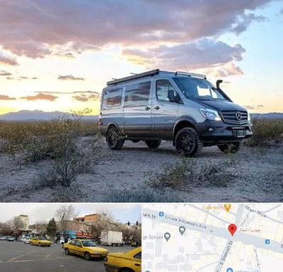 اجاره ماشین ون در شهناز تبریز