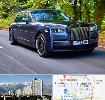 اجاره ماشین لوکس در شهرک غرب 