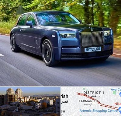 اجاره ماشین لوکس در فرمانیه 